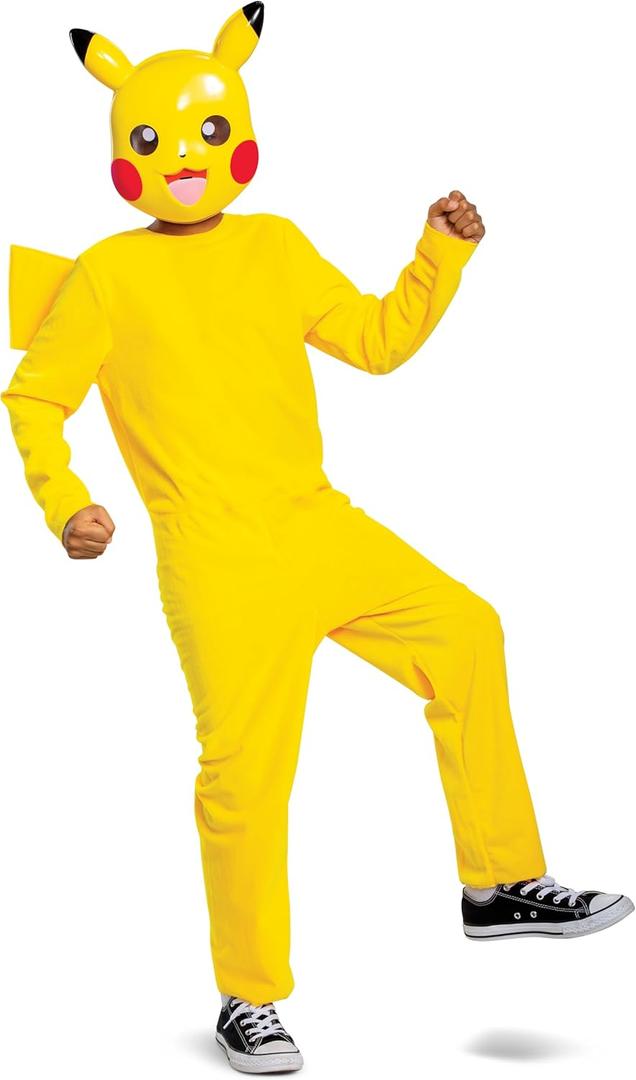 Pikachu Pokemon Classic Child Costume (L (10-12))