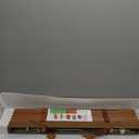 2" Slats Wood Blinds for Indoor Windows: Solid Wooden Blackout Blind&Shades, 31.5"W x 48"H