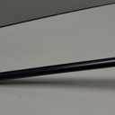 Amazon Basics No Drill Adjustable Sturdy Spring Tension Curtain Rod, 54-90", Black, Classic Finial