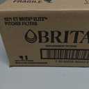 12 x Brita Elite Water Filter Replacement for Pitchers and Dispensers, BPA-Free, Reduces 99% of Lead, Lasts Six Months or 120 Gallons, Includes 1 Pitcher Replacement Filter