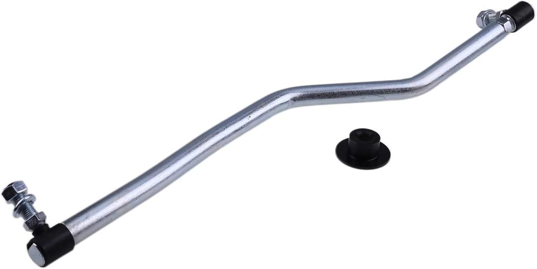 ZTUOAUMA LH Left Steering Drag Link 194740 532194740 with Rubber Cap Compatible with Husqvarna Craftsman Murray Dixon Jonsered Poulan Pro AYP EHP WeedEater Lawn Mowers