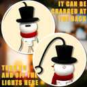 Christmas Decorations LED Bulbs Lights,Snowflake-Shaped LED Bulb,Dimmable Night Light for Kids,Nice for Christmas Gift,Christmas Decor for Hanging