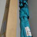 Kijaro Dual Lock Portable Camping Chair - Versatile Folding Sports and Outdoor Chair for Lawn - Locks Position - Ionian Turquoise