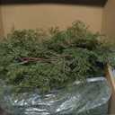 2 PCS Christmas Norfolk Pine Garland, Real Touch Artificial Greenery Garland for Table, Mantle, Wall, Indoor, Outdoor Holiday Decorations