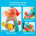 Fisher-Price Moves With You Turtle Walker Baby Push Toy