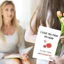 6 x Funny Mother's Day Cards for Mom Grandma, Cute Mom Gift For Mothers Day, Mom Gift on Mothers Day from Son Daughter, Mothers Day Card Gift For Women Her