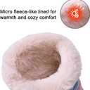 shoeslocker Girls Boys Waterproof Winter Snow Boots with Faux Fur Lining