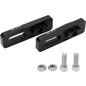 OUKENS Bicycle V Brake Extension, 406 to 451 V Conversion Seat Converter Adapter Brake Converter Adapter Seat Bicycle Accessory for Bike (Black)