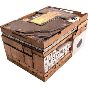 SMONEX Wooden Organizer and Four Player Boards Compatible with Gloomhaven Board Game - Box Suitable for Storage All Gloomhaven Expansions - Insert and Storage