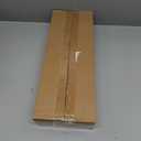 Curtain Rods for Windows 36-144 Inch(3-12Ft), Matte Black Long Decorative Curtain Rod Adjustable, Heavy Duty 1 Inch Drapery Rod for Living Room Bedroom Kitchen Outdoor