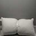 Beckham Hotel Collection Bed Pillows King Size Set of 2 - Down Alternative Bedding Gel Cooling Big Pillow for Back, Stomach or Side Sleepers (White)