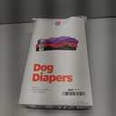 Pet Parents Washable Dog Diapers (3pack) + Extendrs of Durable Doggie Diapers, Premium Dog Diapers Female (X-Large, Princess)