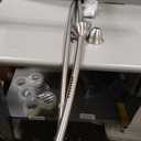 Moen MDN2170BN Magnetix 60-inch Curved Adjustable Single Shower Curtain Rod, Brushed Nickel