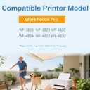 BeOne 822XL Ink Cartridges High Yield Remanufactured Replacement for Epson 822XL Ink Cartridges for 822XL Printer for Epson WF-3820 WF-4820 WF-4830 WF-4833 WF-4834 WF-3823 Printer (5 Pack)