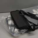 Center Console Dog Car Seat, Detachable and Washable Inner Lining Dog Car Seat Anti-Collapse Small Dog Pet Car Seat with Safety Belt Up to 11lbs(Black)