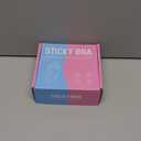 Double Sided Sticky Bra Inserts, Reusable Adhesive Push up Sticky Bra Pads for Women Bikini Swimsuit Strapless Bras (Skin Tone)