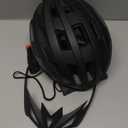 Adult Bike Helmets, Adjustable Mens Womens Bicycle Helmet, Lightweight Road Mountain Cycling Safety Sports Helmets with Detachable Visor (M:54-58cm/21.2''-22.8'', Black)