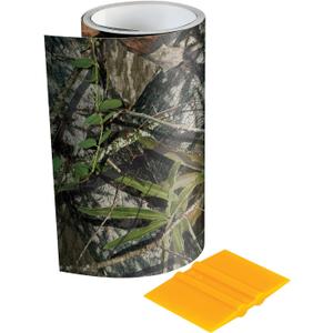 Mossy Oak - 14003-7-OB Graphics 6" x 7' Obsession Camouflage Tape Roll - Camo Vinyl with a Matte Finish - Ideal for Covering Guns, Bows, Cameras, and Other Hunting Accessories. Squeegee Included.