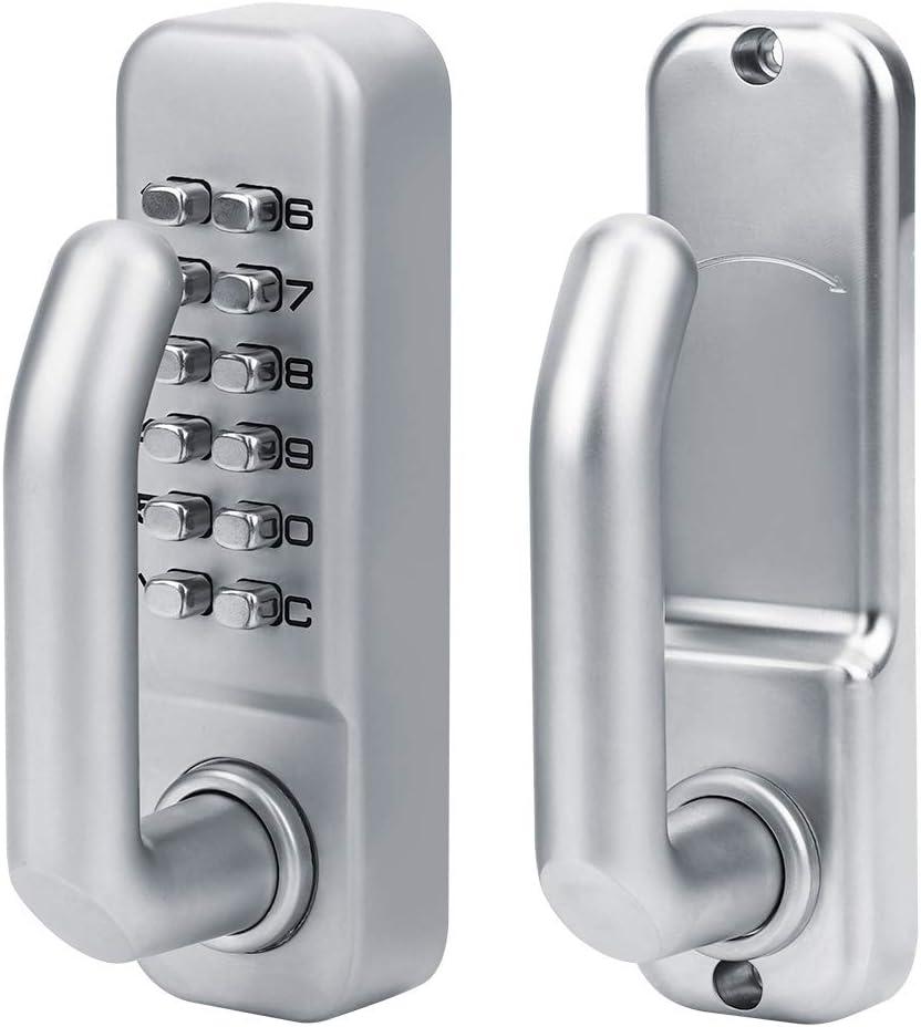 Gate Security Waterproof Mechanical Combination Lock for Office Door, Home Decoration, and Outdoor Security