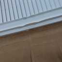 Ekena Millwork Lifetime Vinyl LL1S12X08000WH Standard Cathedral Top Center Mullion, Open Louver Vinyl Shutters, w/Installation Shutter-Lok's & Matching Screws (Per Pair), 12"W x 80"H, White