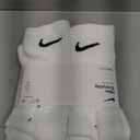 Nike Unisex Adult Everyday Cushioned Training Crew Socks (6 Pairs) M