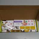 Eco-Baby Magnetic Cabinet Locks for Babies - Keyless, White, 20 Pack and 3 Keys