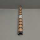 Yun-aeon Natural Wood Peel and Stick Wallpaper Wood Slats - 17.3"x 120" Tan Self-Adhesive Waterproof Vinyl Removable Wall Paper for Wall Decor Bedroom