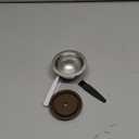 RTXANFYZ Stainless Steel Reusable Coffee Pods for Nespr*sso V-rtuo - Refillable Capsules Compatible with V-rtuoline GCA1 and ENV135 NEXT POP Series With 4 Barcode Stickers,Silicone Lid (230ML)