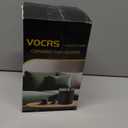 Small Portable Space Heater for Indoor Use - VOCRS 1500W PTC Electric Heater with Thermostat, Remote Control, 12H Timer, Eco and Fan Mode, Rapid and Safe Heating for Bedroom, Office