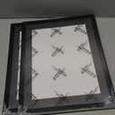 12x15 Picture Frame Set of 2, Black Photo Frames High Transparent Wall Gallery Desktop Horizontal Vertical for Canvas Collage Photo Poster Certificate 12 x 15 inches