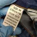 Utyful Barrel Jeans Women Cropped Baggy Trendy High Waisted Distressed Loose Stretch Denim Trouser Jeans with Pockets (Medium, Classic Blue)