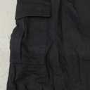 Lepunuo Cargo Pants for Women High Waisted Casual Pants Baggy Stretchy Wide Leg Y2K Streetwear with 6 Pockets (Large, Black)
