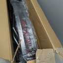 KENSONE 40"/48" Foldable Mini Trampoline, Indoor Trampoline for Kids, Adults Indoor/Garden Workout, Fitness Rebounder with Adjustable Foam Handle, Max Load 330/450 lbs (Black)