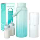 Portable Breast Milk Cooler Bottle – 24H+ Cooling, Stainless Steel Insulated Breastmilk Storage for Work and Travel, Designed for Working Moms