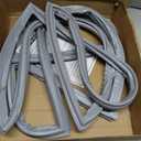 Upgraded W10830162 (Right) & W10830283 (Left) Refrigerator Door Gasket Compatible with Whirlpool Refrigerator Door Seal Kenmore Fridge French Door Gasket Seal Maytag KitchenAid Fridge Seal Replacement