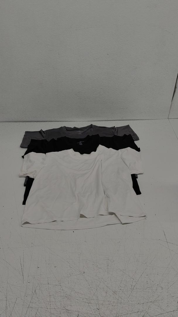 Real essentials women's t-shirts gray, black and white M
