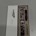 V.R.HOPE Resin Watch Band Compatible with Apple Watch Band for Women 42mm 44mm 45mm 46mm49mm Starlight Fashion Lightweight Bracelet Strap for iWatch Series Ultra3/11/10/9/8/7/6/5/4/3/2/1/SE3 (Black Floral Starlight)