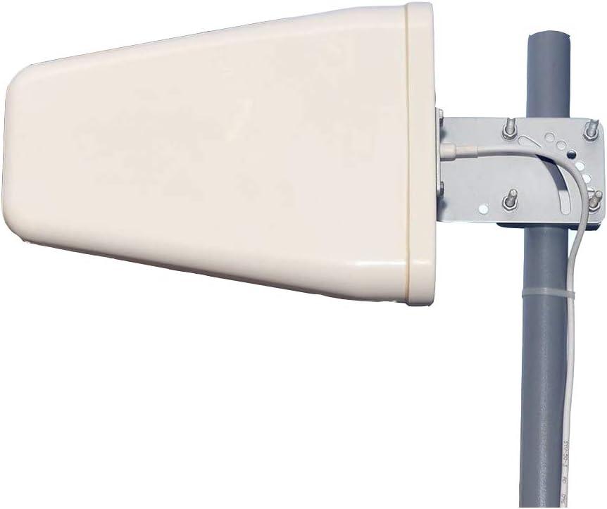 Wideband Directional Antenna 700-2700 MHz,11 dBi Yagi High Gain 3G/4G/ LTE/Wi-Fi Universal Fixed Mount Directional Antenna for Wilson Cellphone Amplifier/Cellular Signalbooster