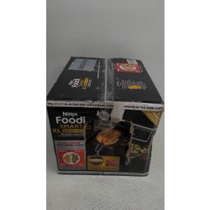 Ninja Foodi 10QT 6-in-1 DualZone Smart XL Air Fryer, 2 Independent 5QT Baskets, Smart Cook Thermometer, Match Cook, Smart Finish, Air Fry, Roast, Bake, Dehydrate, Reheat, Grey, DZ550