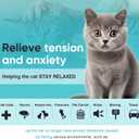 Calming Collar for Cats 6 Pack Cat Calming Pheromones Collar Stress and Anxiety Relief for 30 Days Pheromone Collars Adjustable Calm Care Products Anti Aggression Stop Meowing Relaxer for Cats in Heat