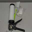 Churro Maker Machine Set, Manual Churreras Para Churros with Piping Bag and Tips, Large 2-Cup Capacity, Easy to Press, 4 Thick Stainless Steel Discs, 2 Cleaning Brushes