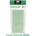 ForPro Professional Collection Tapered ECOFILES, Eco-Friendly Manicure and Pedicure Foam Board Nail File, 100/180 Grit, Green, 20-Count