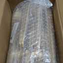 U-QE 120Pcs Gold Plastic Silverware, Luxury Plastic Cutlery, Heavy Weight Flatware, Gold Disposable Utensils Set Include 60 Forks, 30 Spoons, 30 Knives for Party