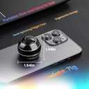 Fidget Spinner Desktop Toys - Kinetic Spinning Ball for Anxiety & ADHD Relief, Optical Illusion Fidget Toys for Adults, Kids, Parents & Friends, Metal Fidgets for Office & Home (1.54in Black)
