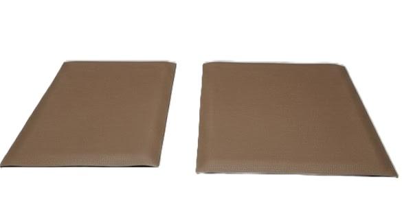 Kitchen Rugs and Mats Set of 2,Washable Soft Kitchen Floor Mat, Absorbent Runner Rugs, Front of Sink, Grey 27x17, 47x17