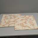 AGAYNA Fall Pillow Covers 16x16 Burnt Orange Pumpkin Decor Throw Pillows Case for Couch Maple Leaves Autumn Harvest Indoor Outdoor Decorative Cushion Cases for Sofa Bed Decorations Set of 2