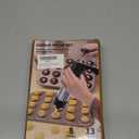 Stainless Steel Cookies Press,Cookie Press Gun Kit with 13 Cookie Discs and 8 Piping Tips for DIY Christmas Cookies Maker