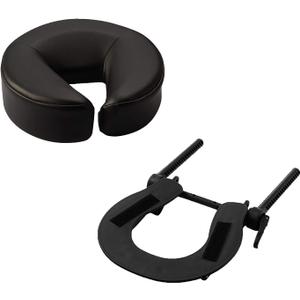 Massage Table Massage Bed Headrest Replacement Adjustable Massage U-Shaped Pillow for Beauty Bed Universal with Elastic Memory Foam Face Pillow Set Accessories Massage Equipment