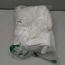 4 Pcs Christmas Plush Stockings 18 Inch Large Snow White Faux Fur Xmas Stocking with 4 Styles Textured Patterns Holiday Classic Hanging Ornaments Socks for Xmas Home Party Fireplace Decor