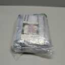 MISSLO 10" Gusseted All Clear Garment Bags for Hanging Clothes 50" Dress Bags for Closet Storage Coat Protectors for Suits, Gowns, 3 Packs